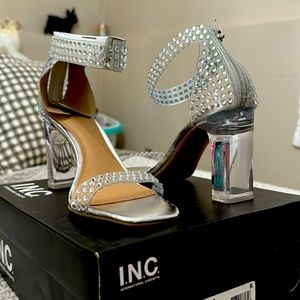 Clear Bling heels